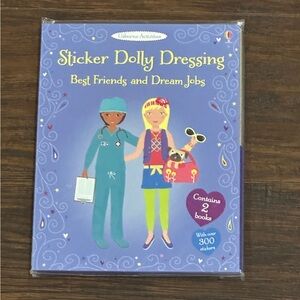 Usborne Activities Sticker Dolly Dressing Books